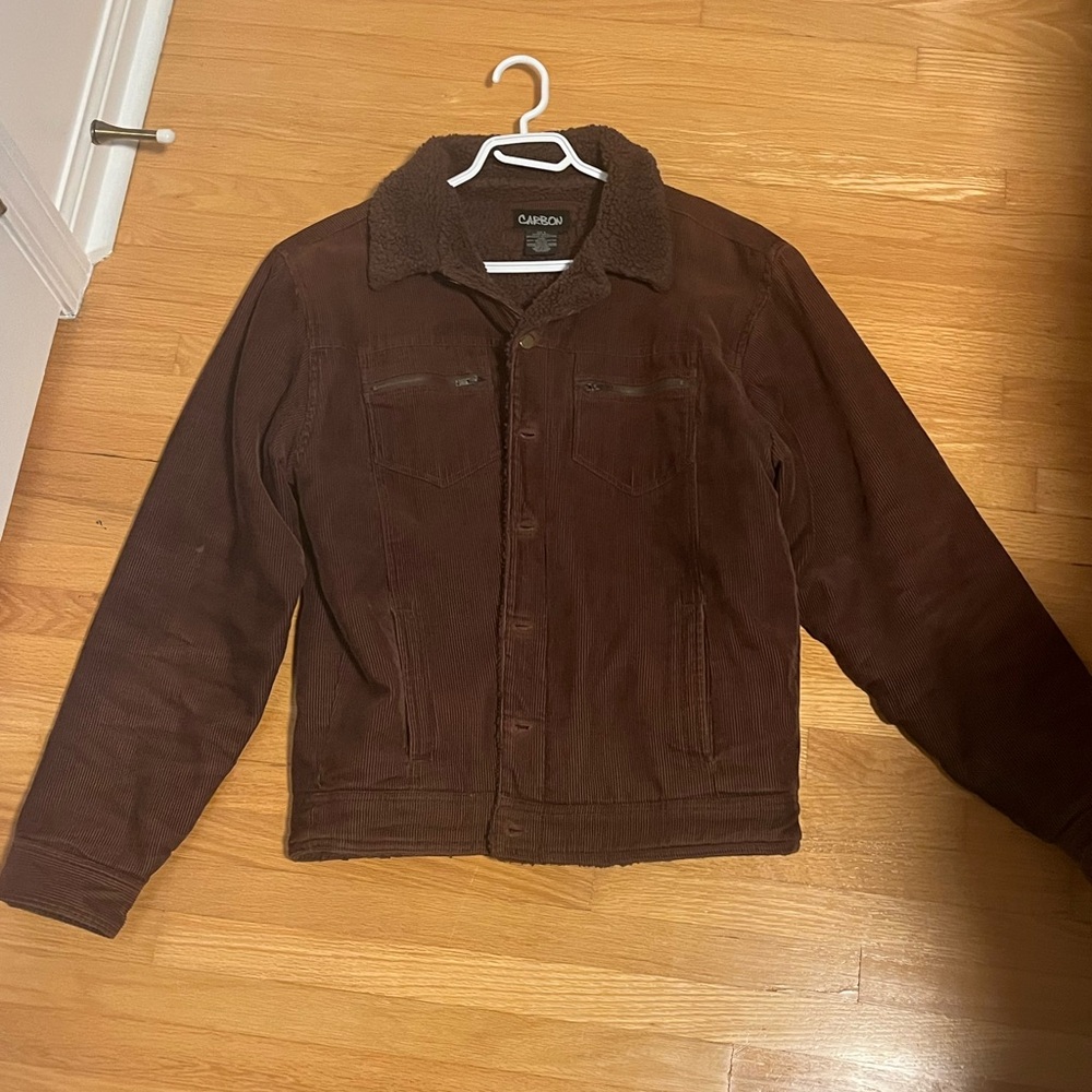 Carbon Men's Brown Corduroy Jacket